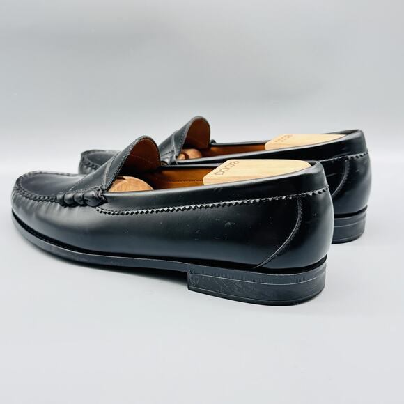 J. Crew Black Leather Loafers - Picture 6 of 11